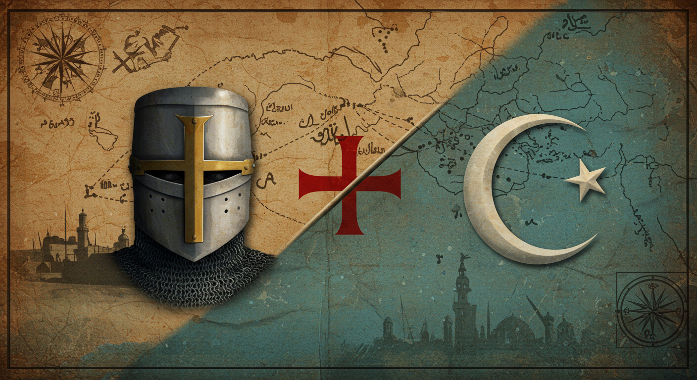 십자군 전쟁: 종교적 열정인가, 탐욕의 역사인가?