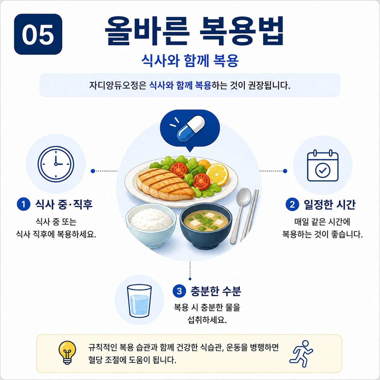 자디앙듀오정-올바른-복용법-식사와-함께-복용