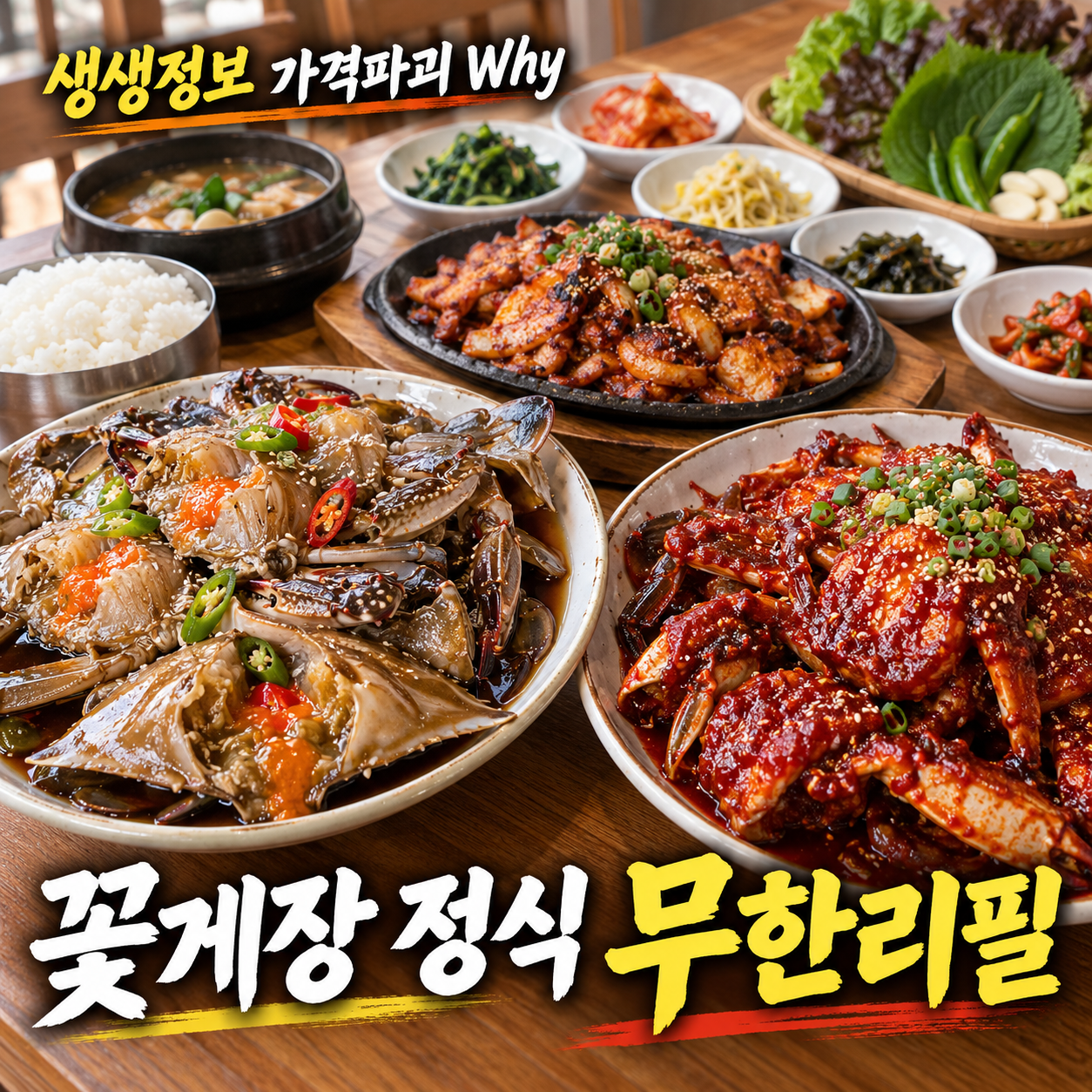 생생정보 가격파괴Why 꽃게장 정식