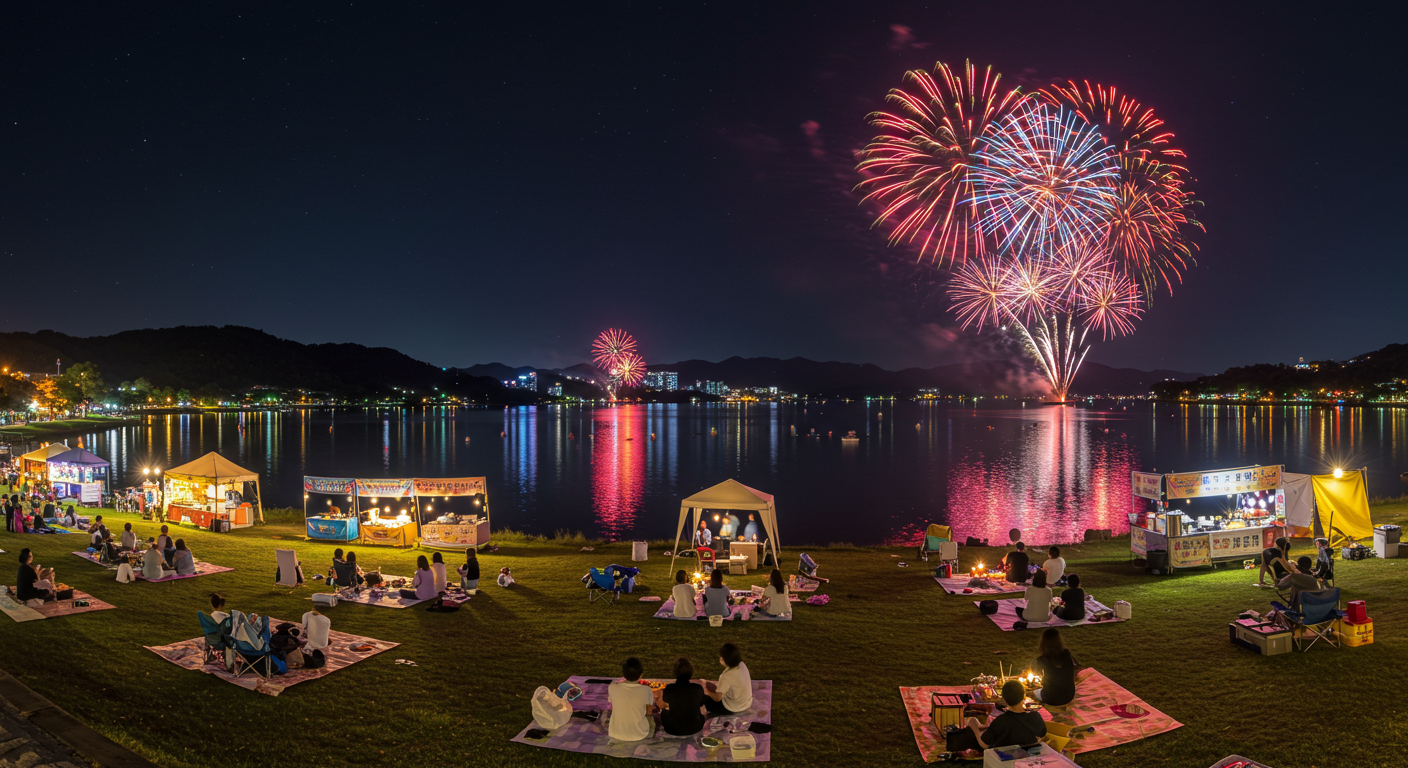 2025 수성못페스티벌 완전정복: 공연·먹거리·불꽃 명당 한 장에