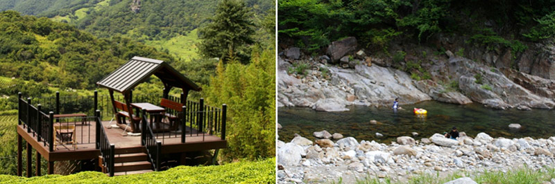 지리산벚꽃 카라반 캠핑장 사진