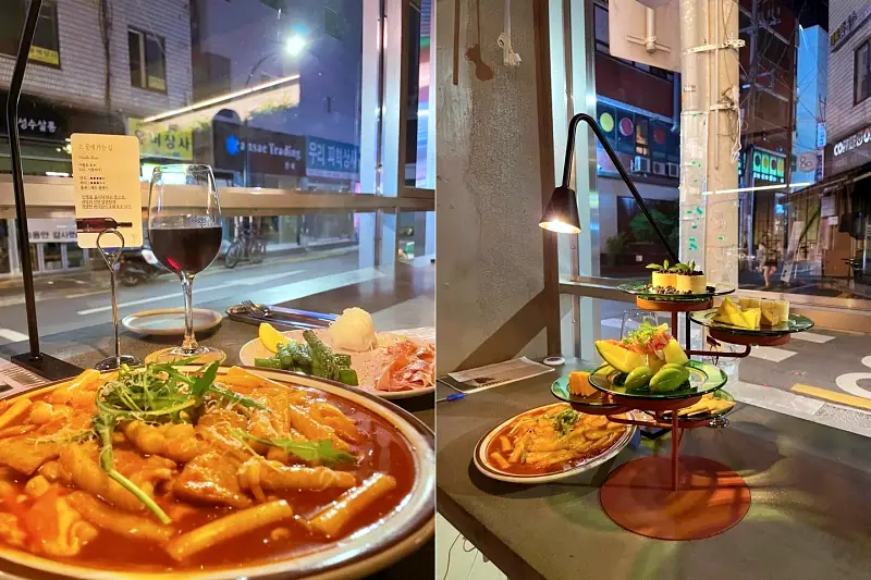 이건 뭐고 가볍게 와인 한잔, 상그리아, 와인우유, 뱅쇼 와인카페 와인바 와인펍 성수역 성수동 맛집 추천