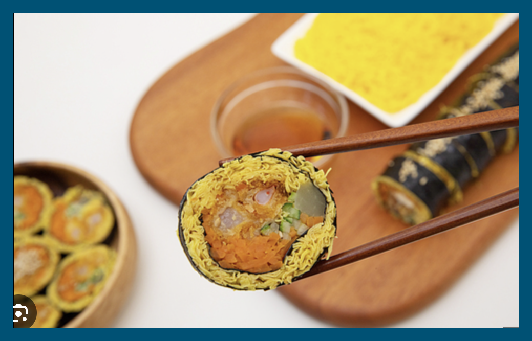 비건 김밥의 단무지를 대신 최고의 재료3가지
