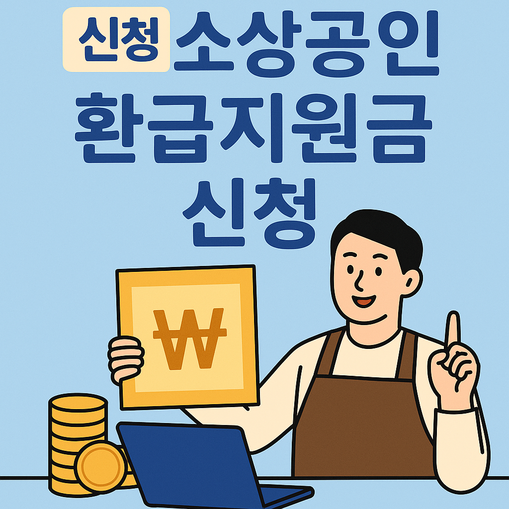 소상공인 환급지원금 신청방법