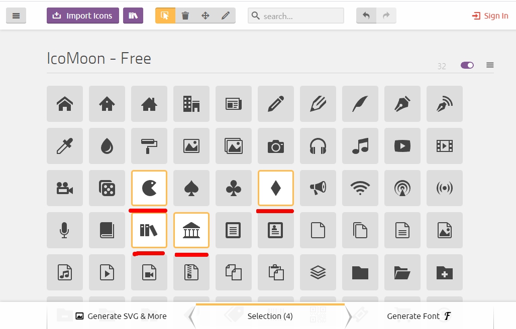 iconmoon ํฐํธ ์์ด์ฝ ์ฌ์ฉ๋ฒ