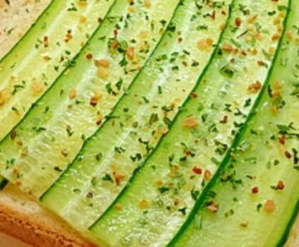 오이샌드위치 만들기