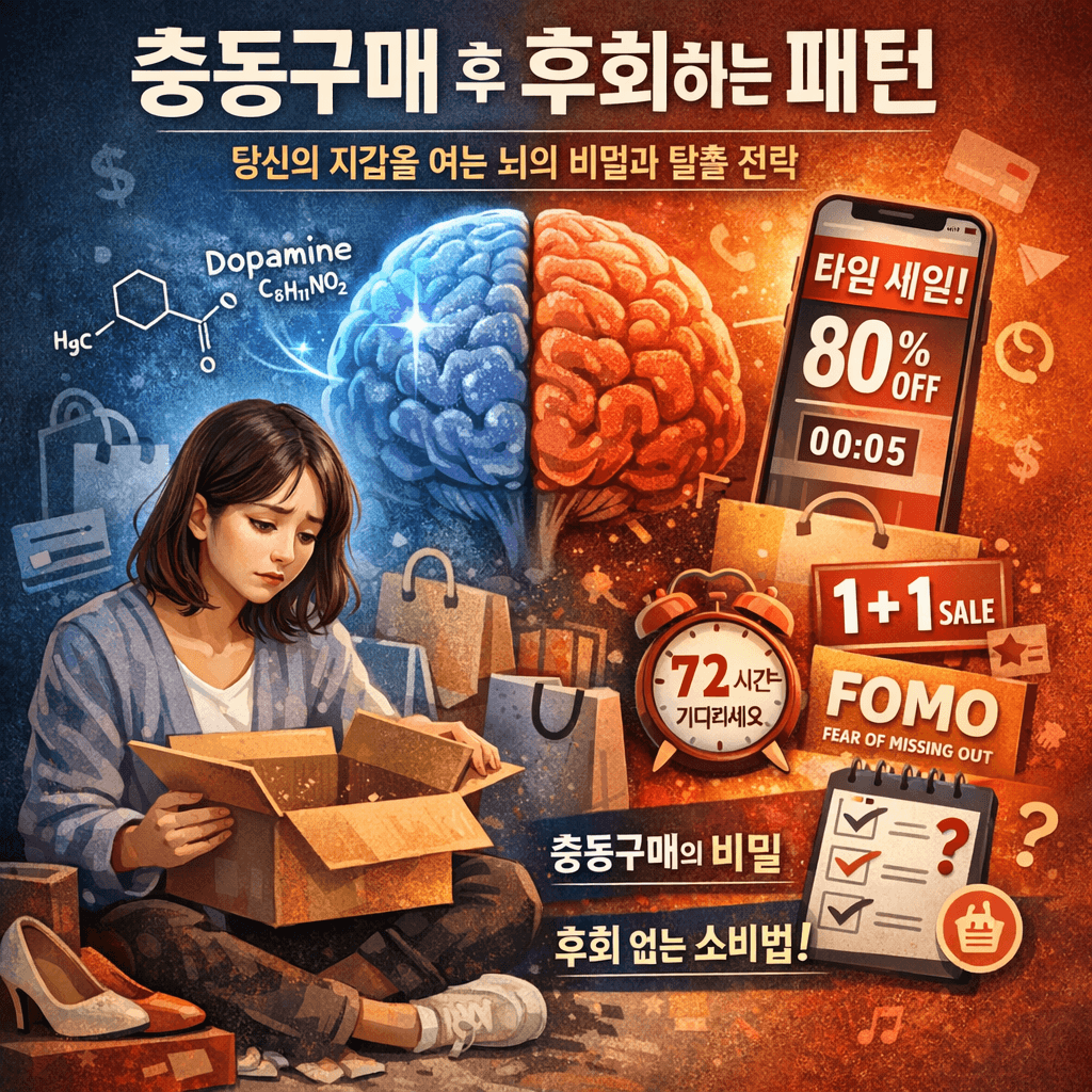 이걸 왜 샀지&rdquo; 충동구매 후 후회하는 진짜 이유 + 해결법