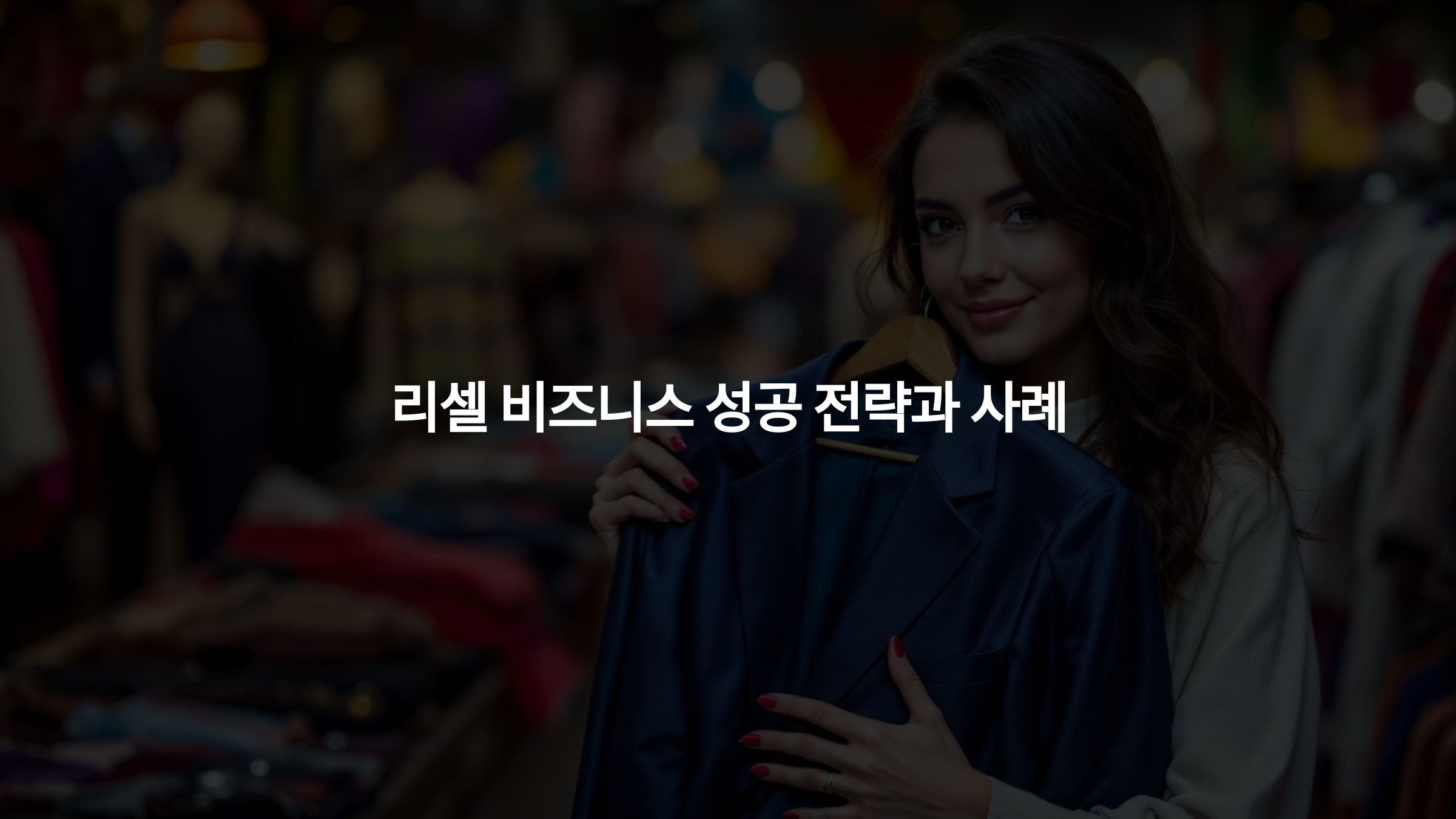 리셀 비즈니스 성공 전략과 사례