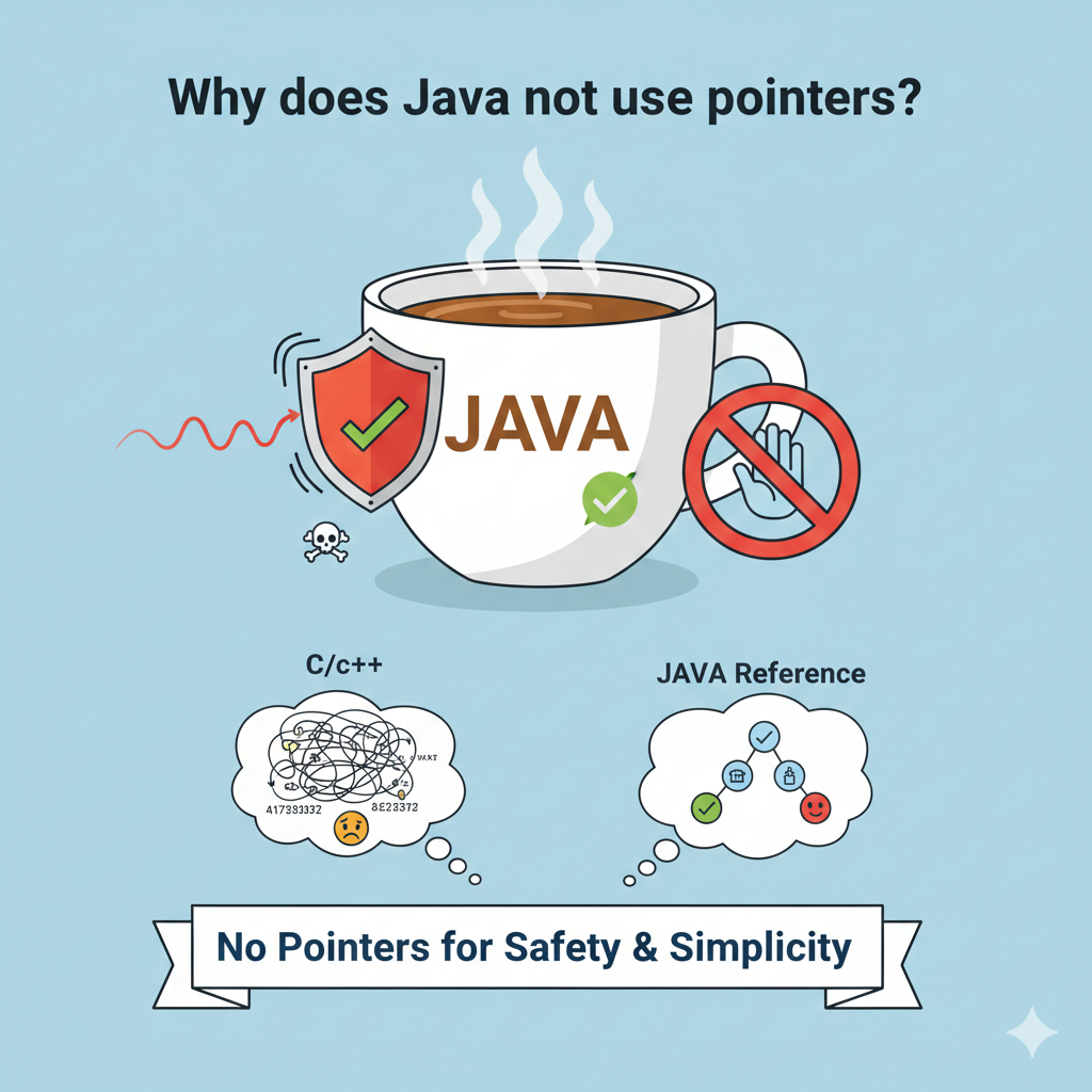 Java는 왜 포인터를 사용하지 않나요?
