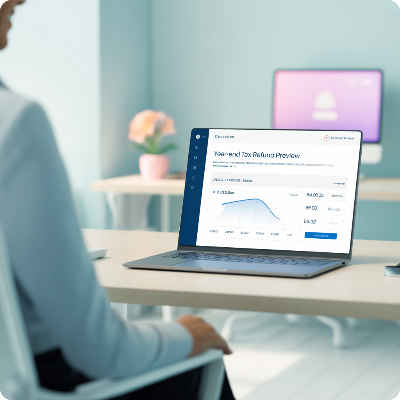 연말정산 미리보기 이미지