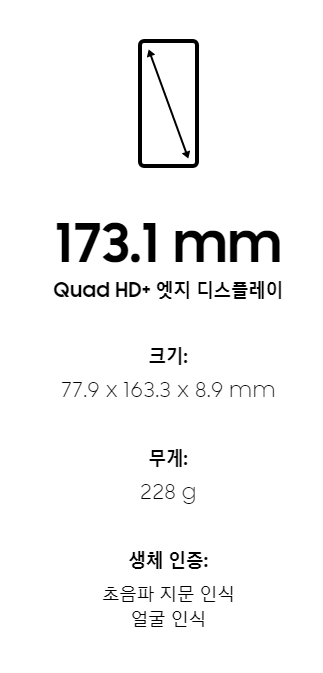 갤럭시-s-22-울트라-화면-크기