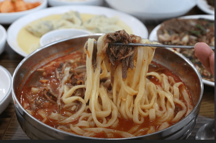 생방송오늘저녁 육개장 칼국수 육칼 만두전골