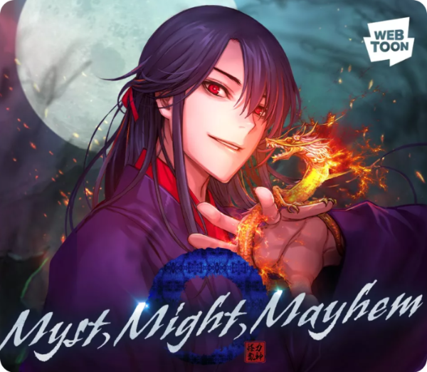 Myst Might Mayhem webtoon official thumbnail