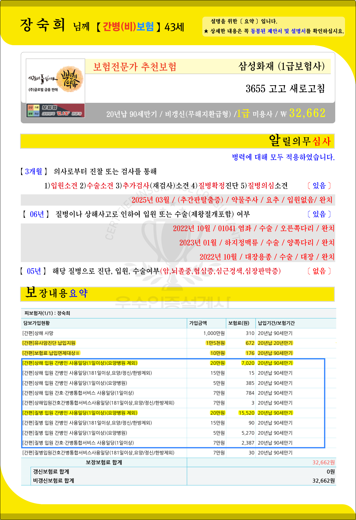 간병비보험