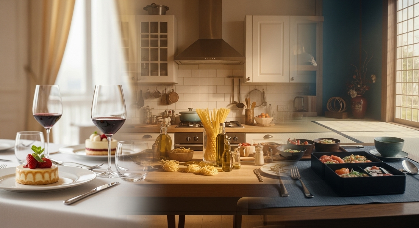 세계 각국의 요리 영화 비교와 분석 관련 사진