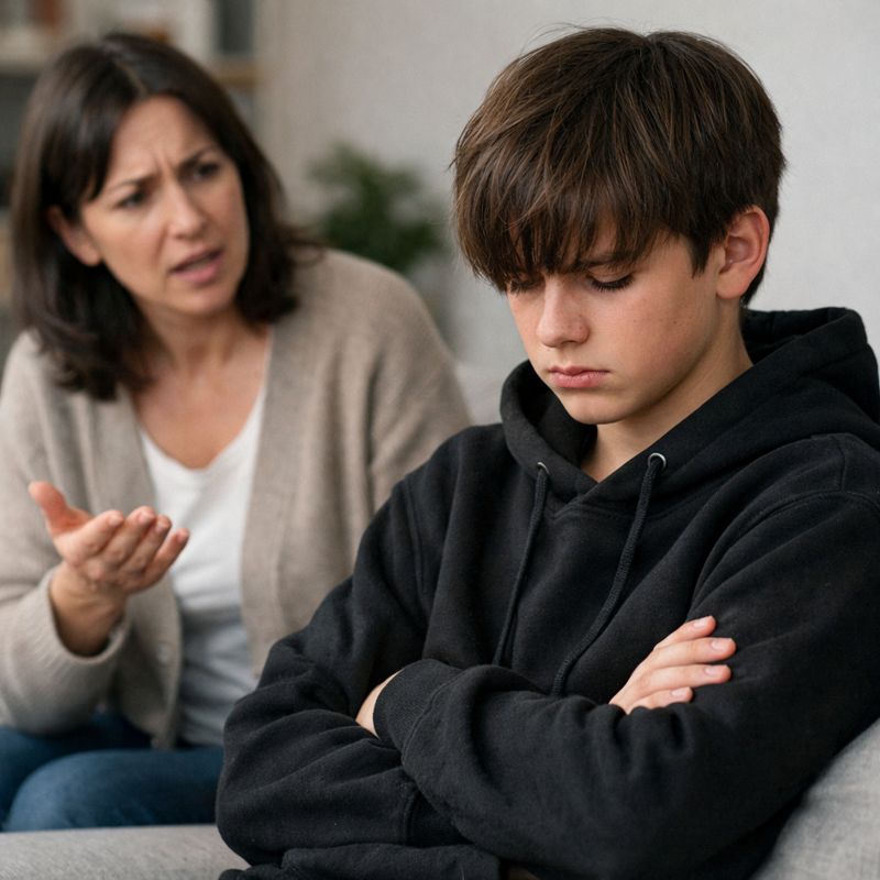 사춘기 자녀의 반항 1