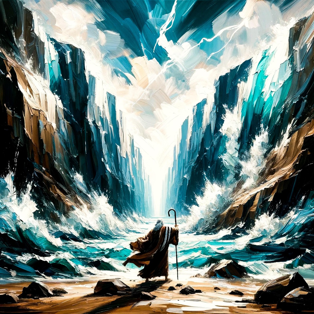 성경 속 인물. 모세