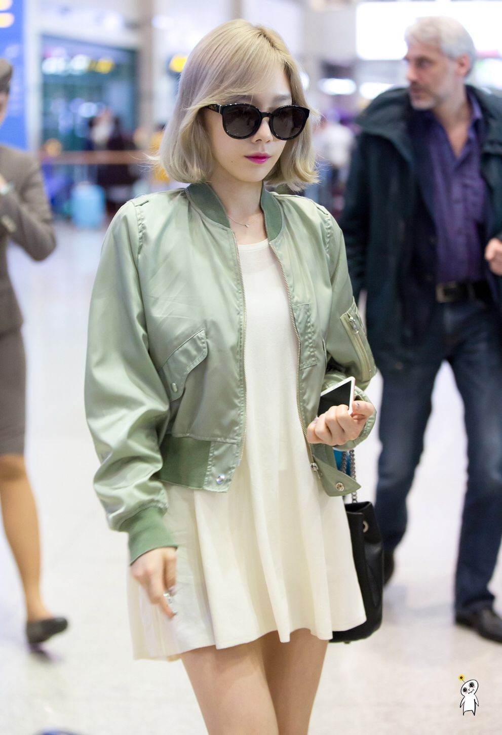 태연 공항패션 사진 태연 공항패션 사진