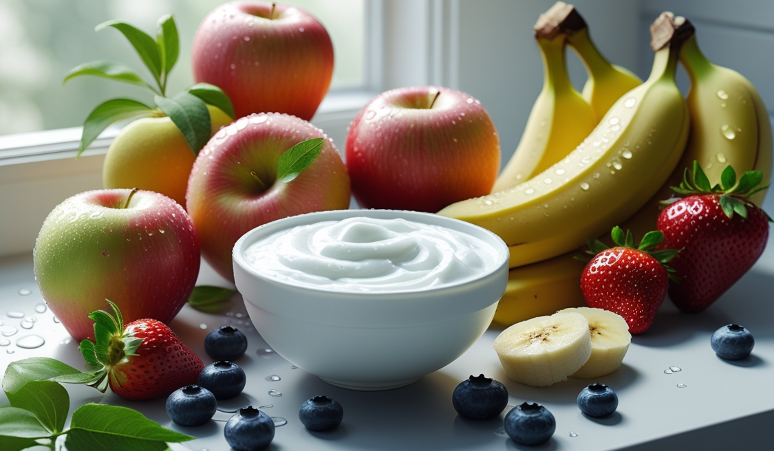 어린이용 다섯 가지 건강 간식 만들기 관련 사진