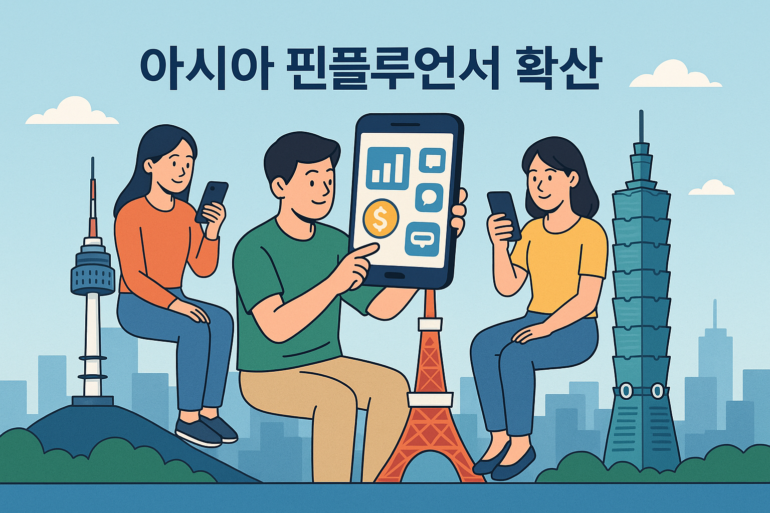 "아시아 핀플루언서 확산"에 대한 이미지입니다.