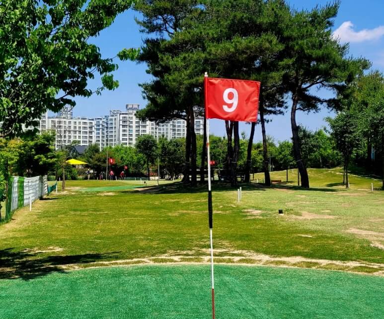 양주 나리공원 파크골프장 그린