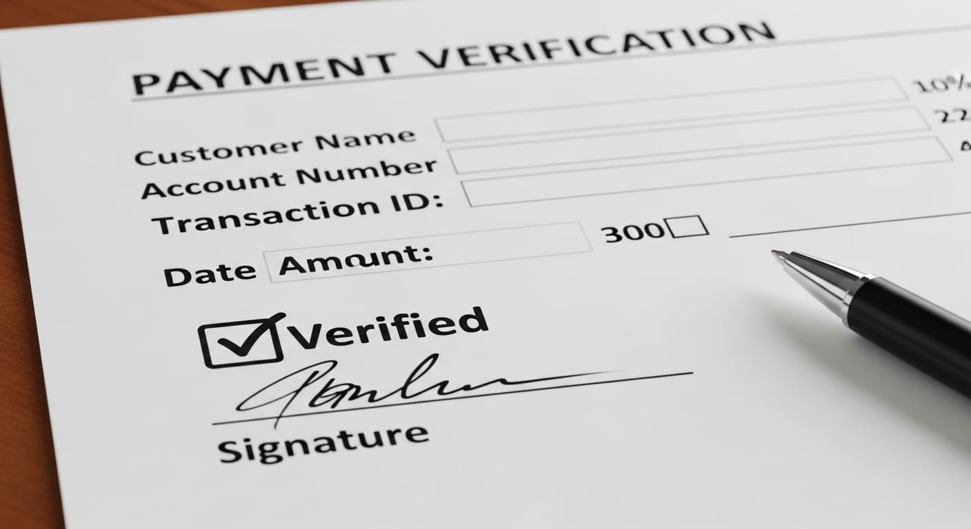 직인이 찍힌 완납증명서 문서