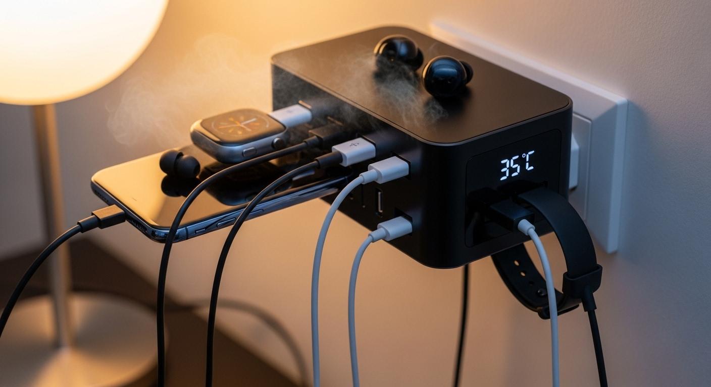 발열 제어 멀티충전기 내돈내산 후기