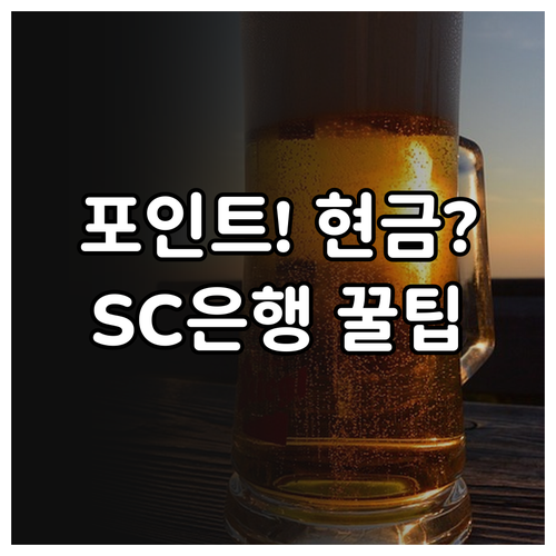 SC제일은행 360° 리워드 포인트 ..