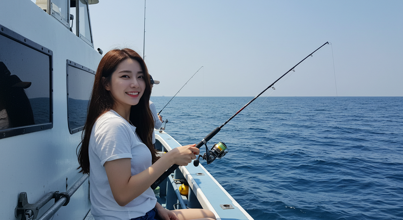 짜릿한 손맛! 6월 주말, 서해 바다낚시 도전 자연체험