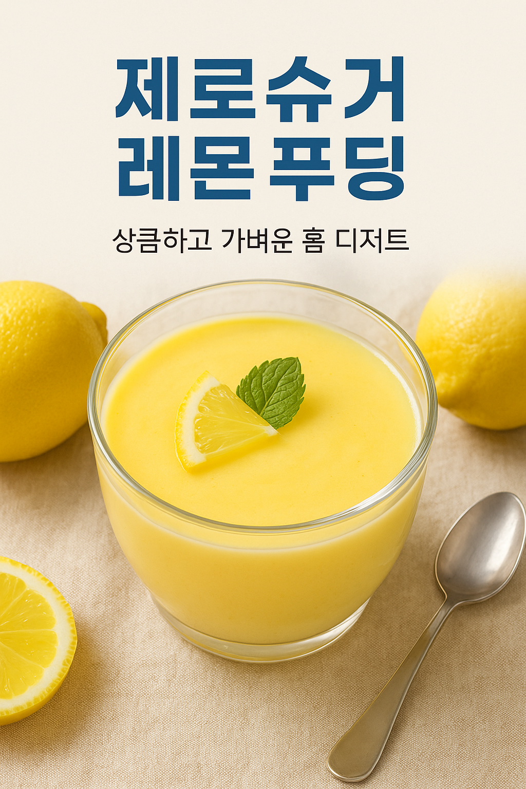 레몬 푸딩
