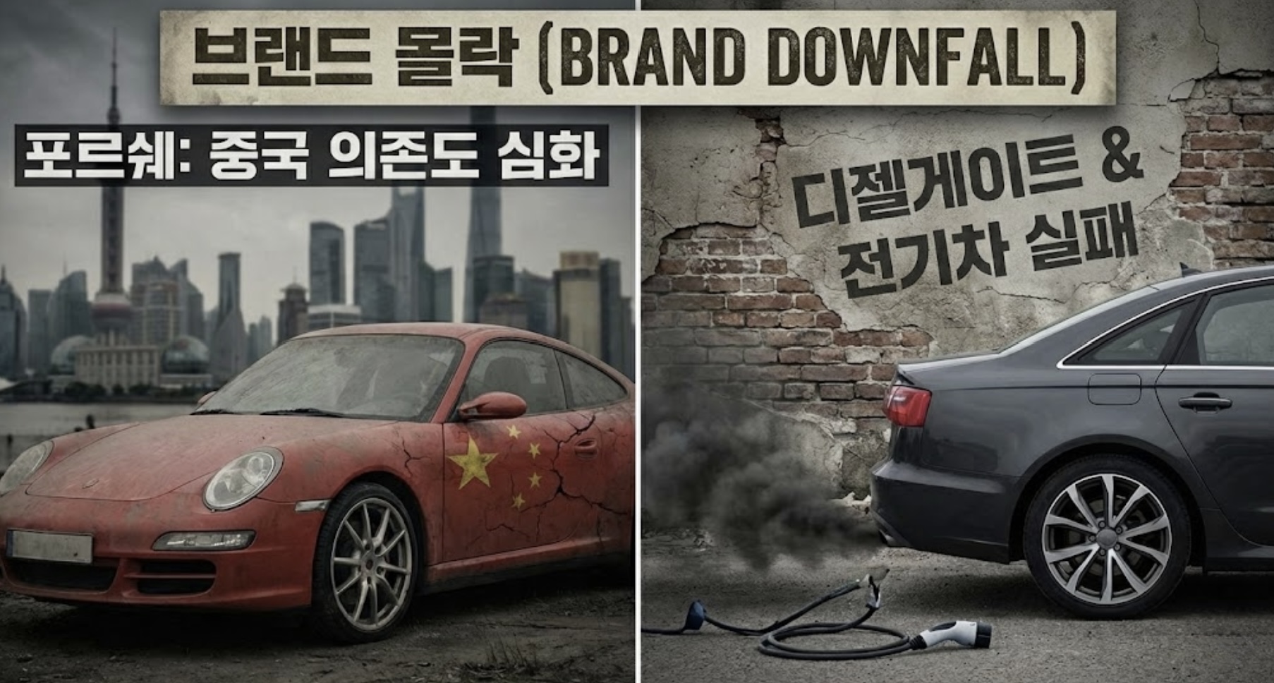 자동차 브랜드 몰락