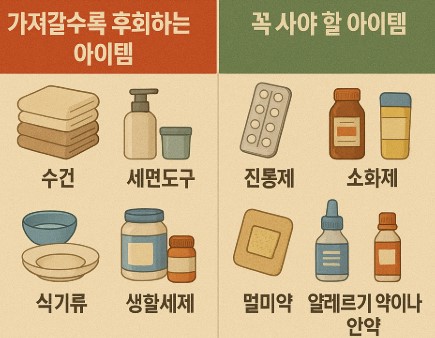 유학템 비교 사진