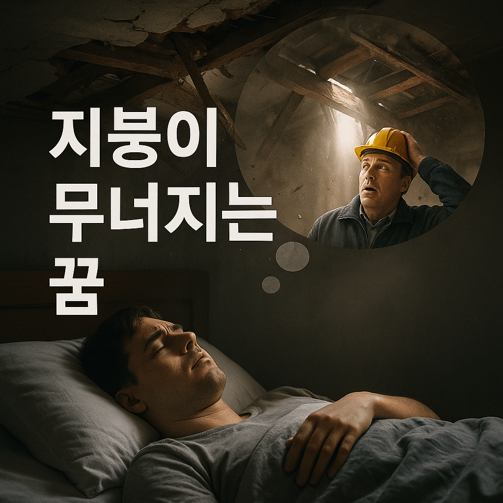 지붕 무너지는 꿈은 가정 위기 신호? 썸네일