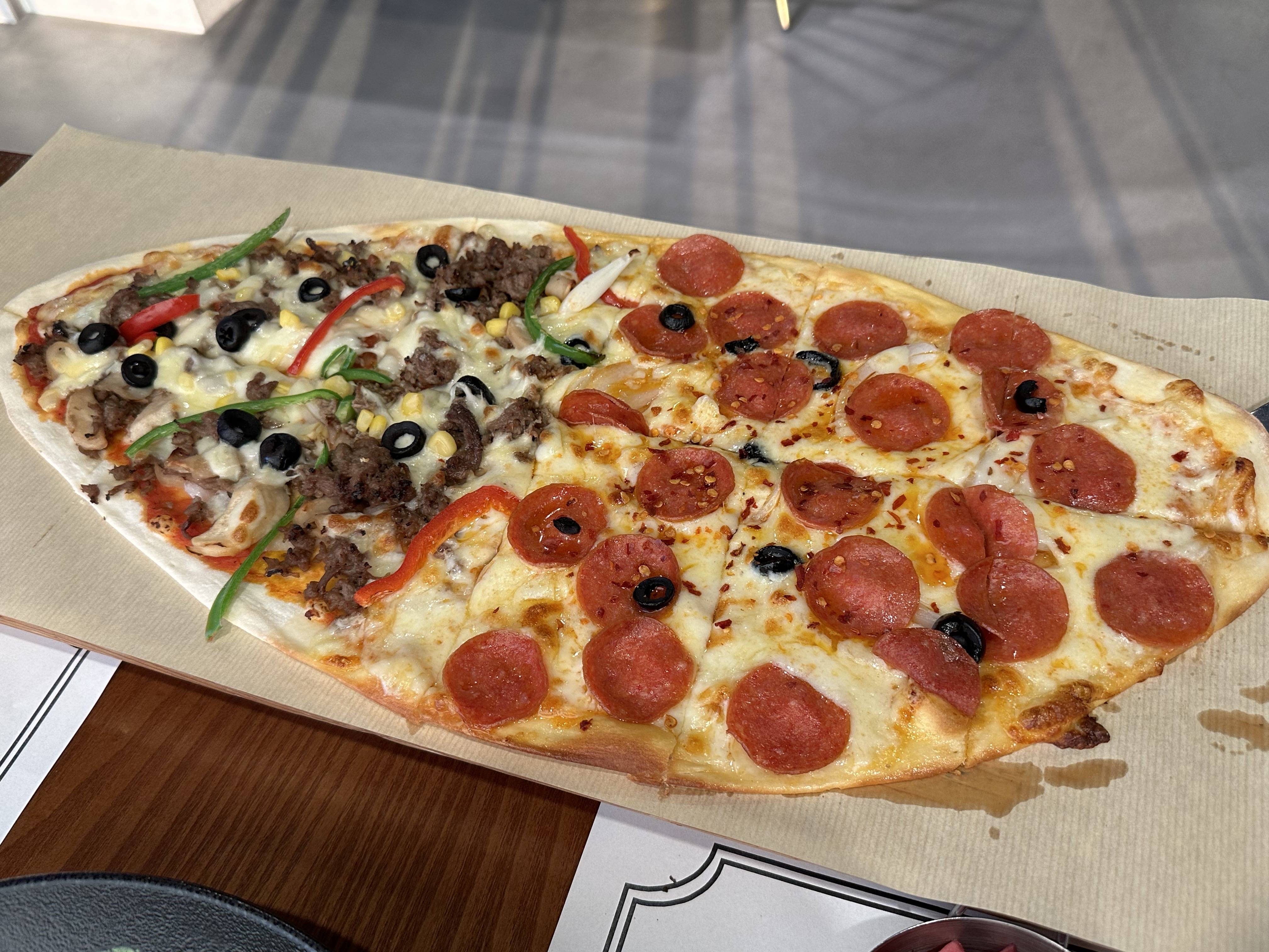 하프&하프 피자