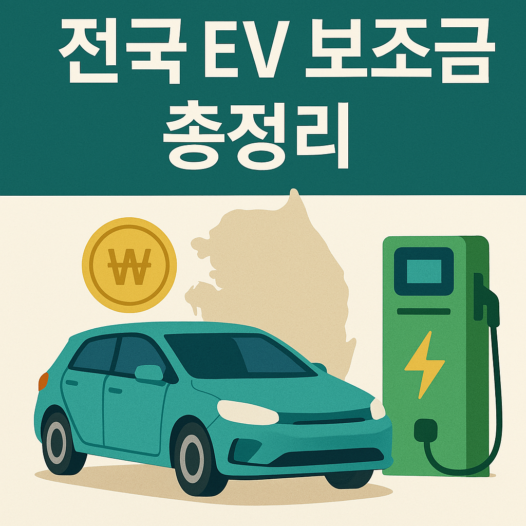 2025 전기차 보조금 총정리 썸네일 이미지