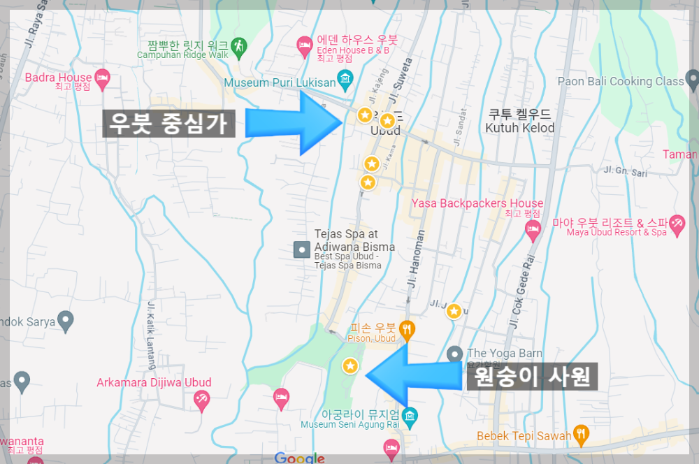 우붓 원숭이 사원