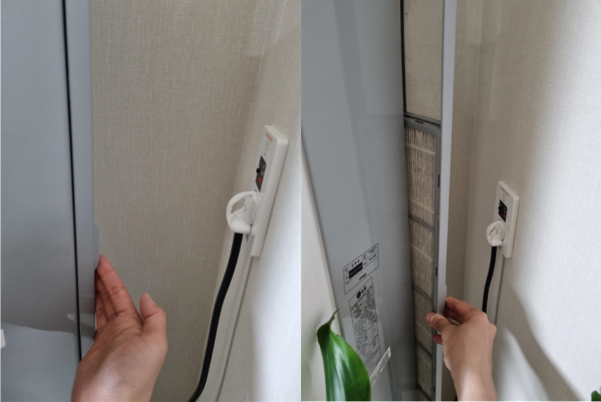 에어컨 필터 분리하는 방법