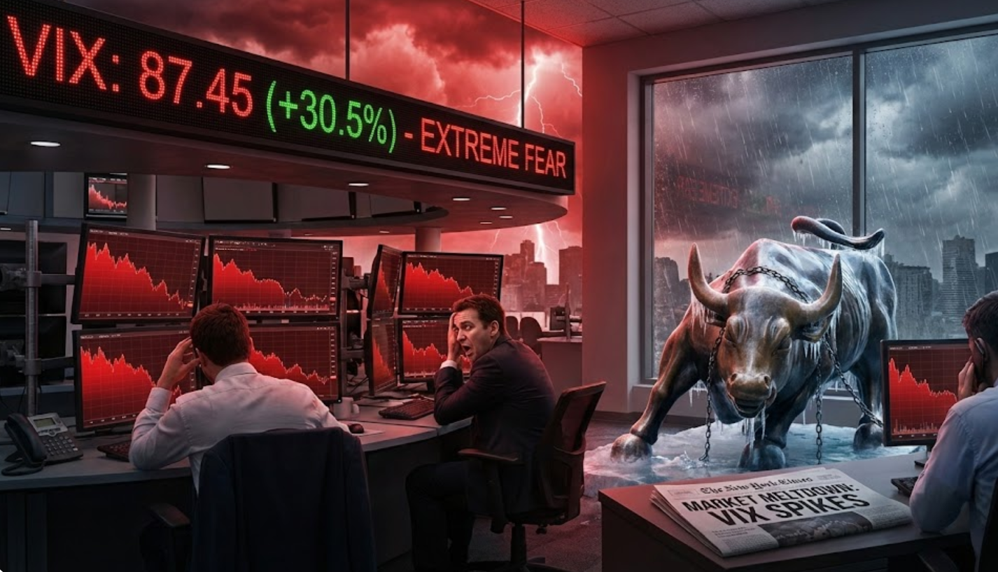 공포지수 이미지