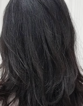 부스스한 머릿결은, 아무리 길어도 지저분하지 이쁘지 않아요