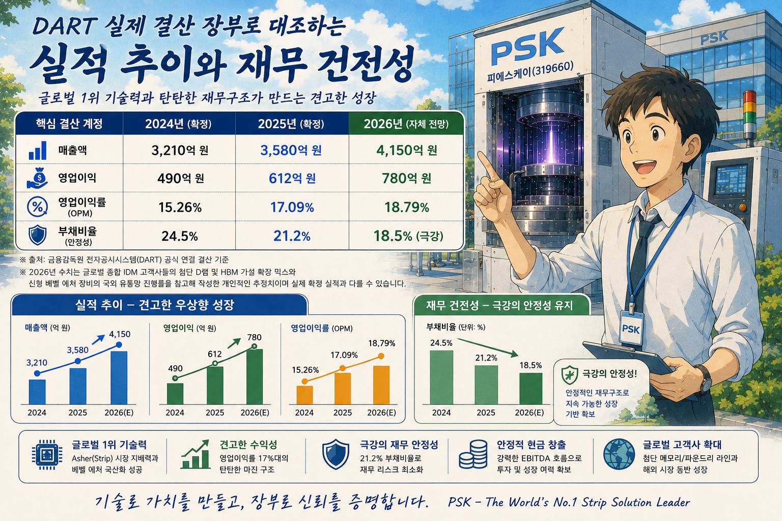 실적 분석과 재무 건전성