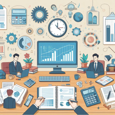 손으로 키보드를 입력하는 모습