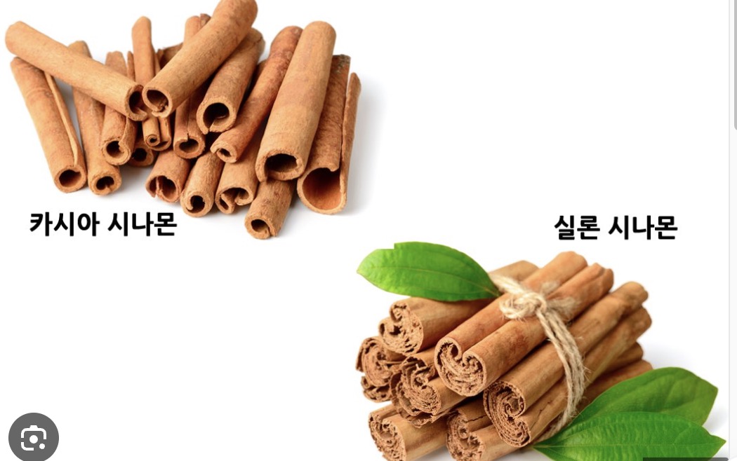 시나몬 가루와 계피 차이와 효능 먹는법