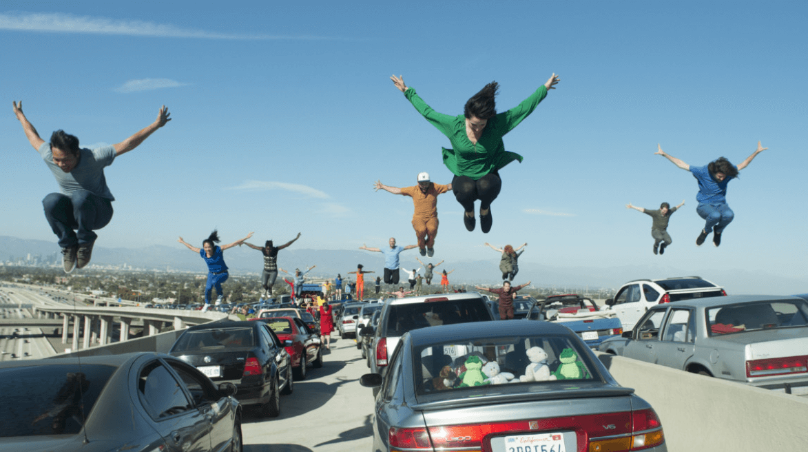 라라랜드 춤과 색채 스틸컷