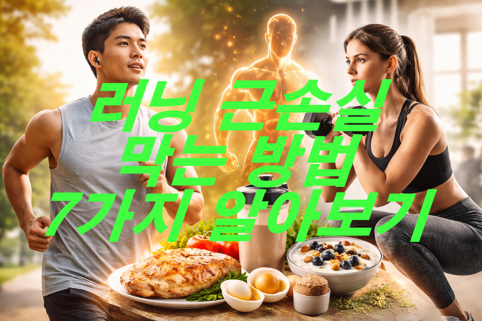 러닝 근손실 막는 방법 7가지 알아보기