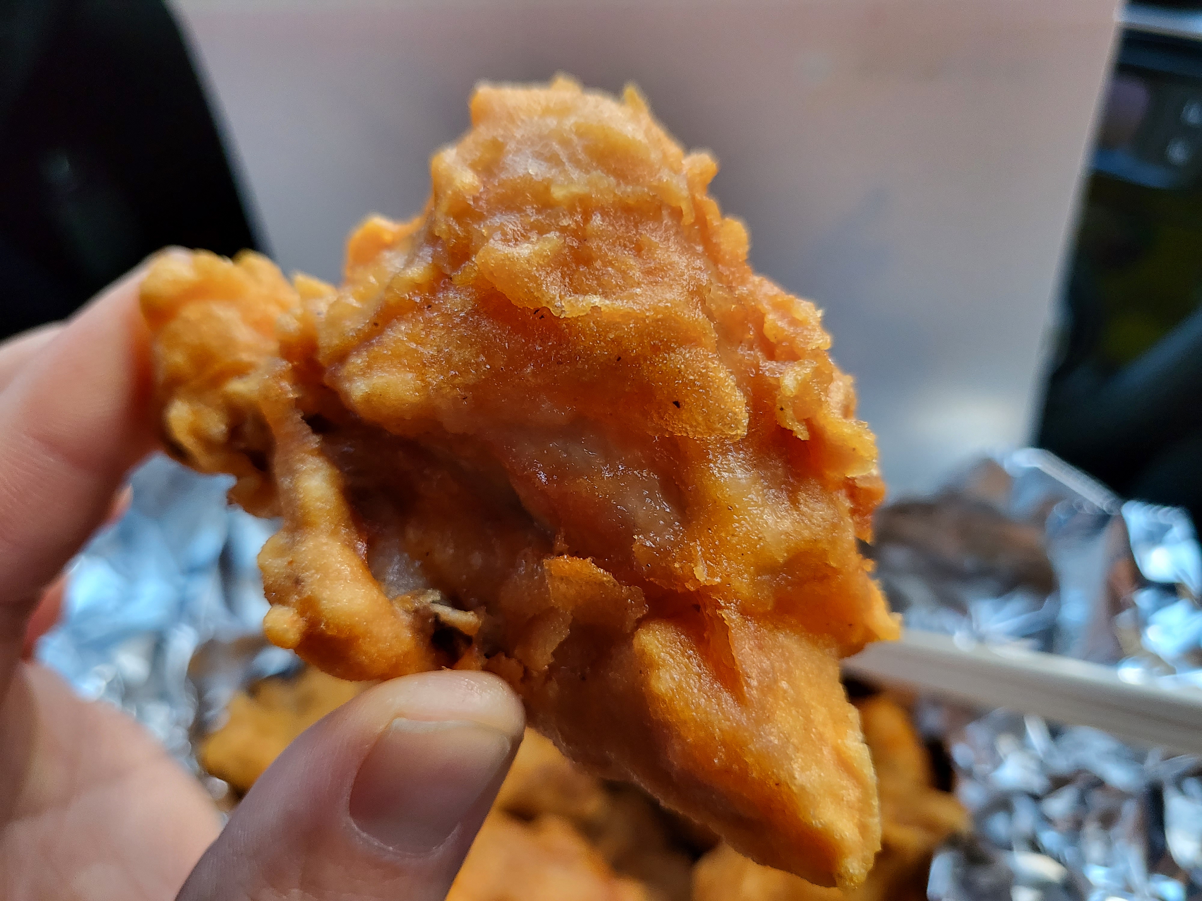 청주 과일주는 치킨집 - 치킨 클로즈업