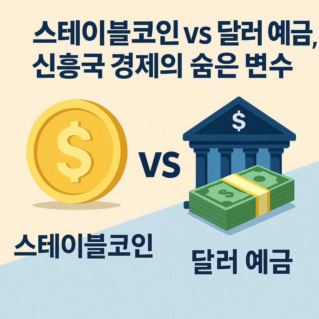 스테이블코인 vs 달러 예금, 신흥국 경제의 숨은 변수