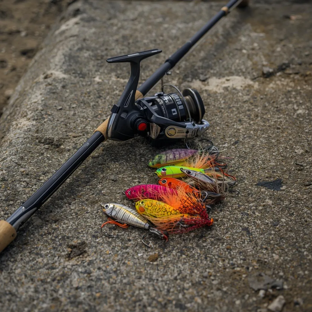 무늬오징어 낚시 채비 방법 설명 이미지