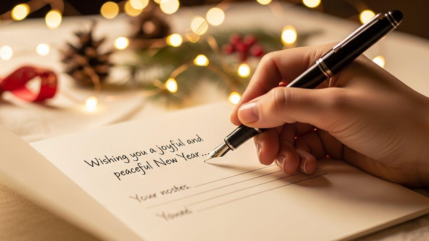 연말 카드 문구