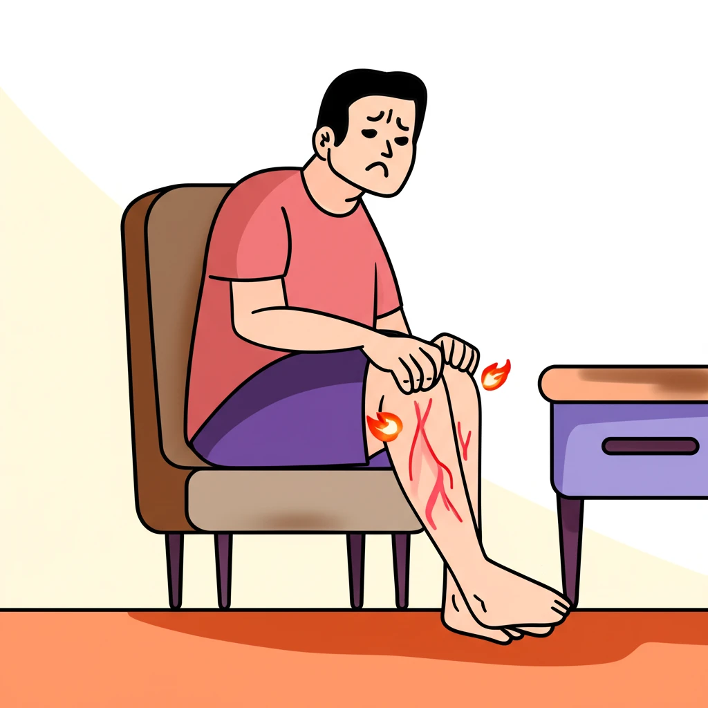 다리 통증 무시 마세요! 정맥류 신호