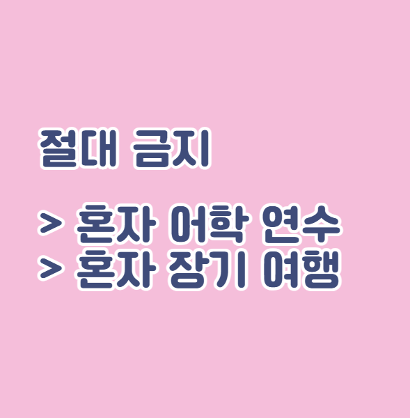 육아휴직 중 해외여행 시 증명 서류 준비 